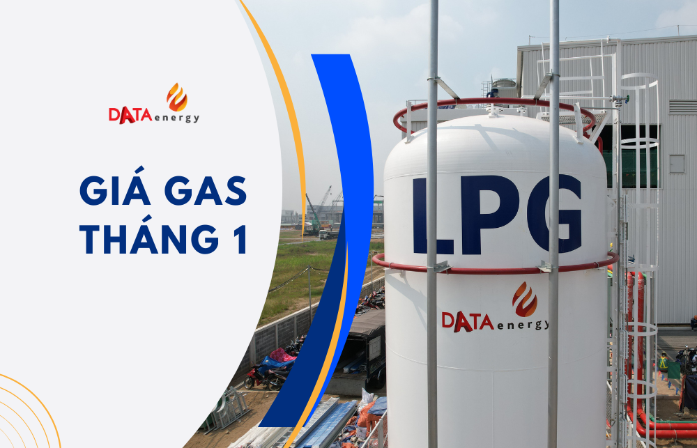 GIÁ GAS MỚI NHẤT THÁNG 1/2026