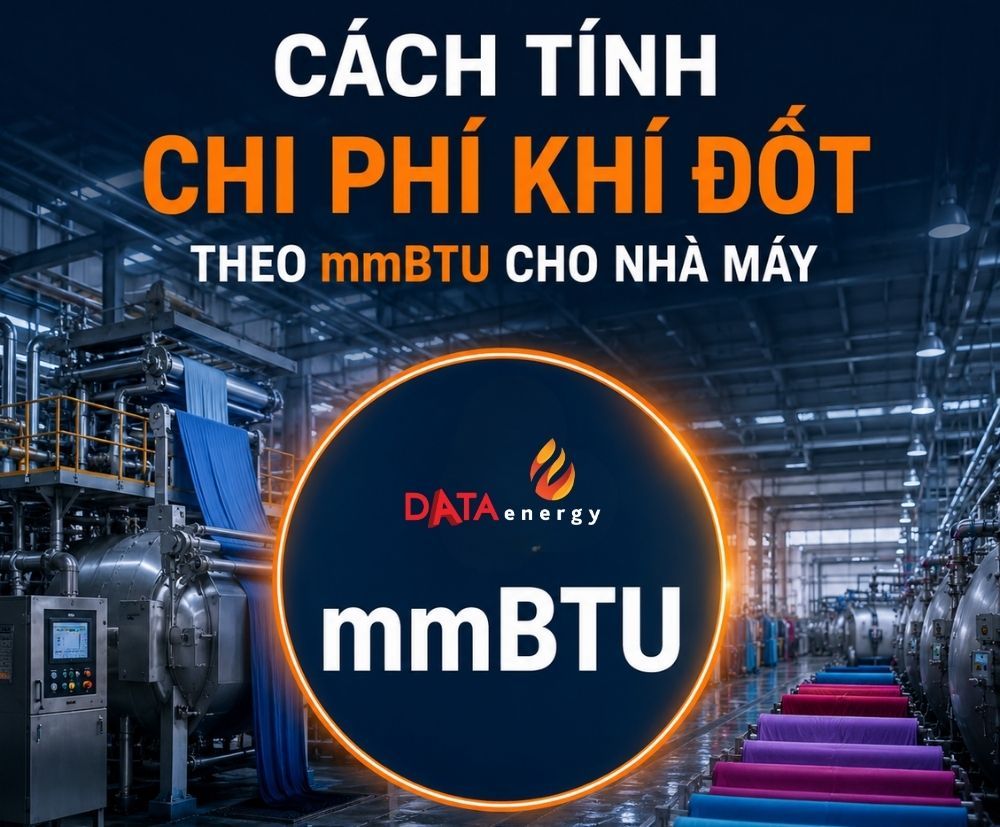 Cách tính chi phí khí đốt theo mmBTU cho nhà máy: Từ quy đổi đến so sánh LPG và CNG